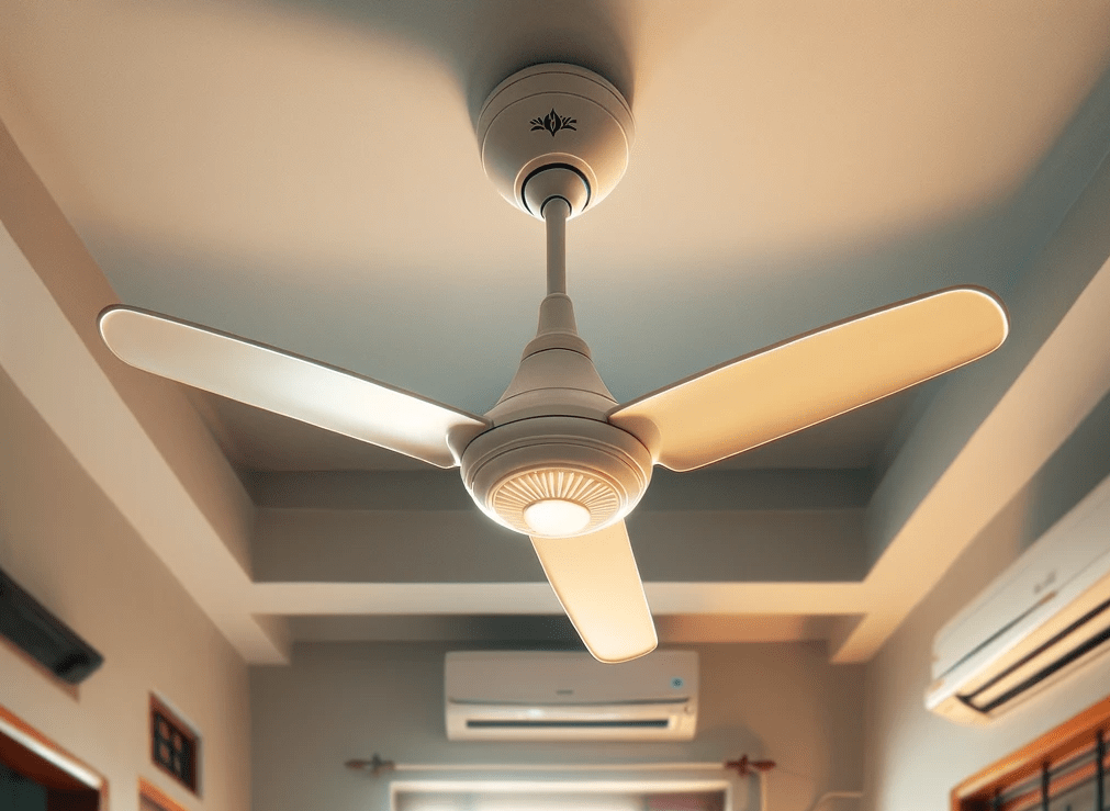 Crompton Ceiling Fan in an Indian Home